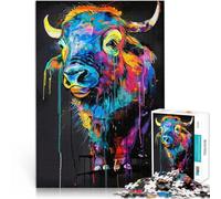 Rompecabezas para Adolescentes 2000 Piezas Pintura Pop-Art de Yak Juguete Educativo para aliviar el estrés Ideas de Regalos 70x100cm