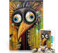 Rompecabezas para Adolescentes 2000 Piezas Pollo Loco de graffitis Juguetes de Juego desafiantes Regalo para cumpleaños 70x100cm
