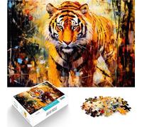 Rompecabezas para Adolescentes 2000 Piezas Tigre Juguetes adictivos Que desafían la Inteligencia Cerebral Gran Regalo 70x100cm