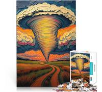Rompecabezas para Adolescentes 2000 Piezas Tornado en Tornado Alley 鈥0Naturaleza鈥檚 Furia Juguetes educativos Una Obra de Arte 70x100cm