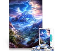 Rompecabezas para Adolescentes 2000 Piezas Valle Místico de la Montaña Juego Intelectual de Juguete Regalo de Obra de Arte 70x100cm