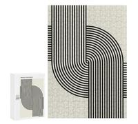 Rompecabezas para Adolescentes 300 PCS Abstract and Geometric 13 Rompecabezas para Adultos Juego Práctico Decoración De Pared Cumpleaños Y Navidad 300 PCS