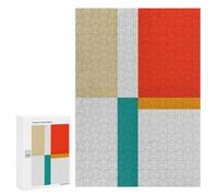 Rompecabezas para Adolescentes 300 PCS Abstract and Geometric 8 Rompecabezas para Adultos Juguetes Antiestrés Arte De Pared Interacción Entre Padres E Hijos 300 PCS