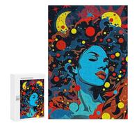 Rompecabezas para Adolescentes 300 PCS Abstract Space Fantasy Rompecabezas para Adultos Juego De Ingenio Decoración del Hogar Regalos para Reducir El Estrés 300 PCS