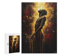 Rompecabezas Para Adolescentes 300 PCS Ascension of The Soul Contemporary Expressionist Artwork Rompecabezas Para Adolescentes Juegos Relajantes Regalos Para Mujeres Actividades Divertidas En Casa 300