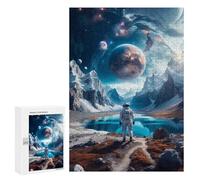 Rompecabezas para Adolescentes 300 PCS Celestial Landscape Rompecabezas para Adultos Juegos Relajantes Pero Divertidos Y Humorísticos 300 PCS