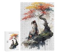 Rompecabezas para Adolescentes 300 PCS Cherry Blossom 20 Rompecabezas para Adultos Juguetes Antiestrés para La Diversión Familiar Interacción Entre Padres E Hijos 300 PCS