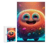 Rompecabezas para Adolescentes 300 PCS Colorful Furry Monster Rompecabezas para Adultos Juguetes DIY Arte De Pared Oferta como Regalos para Toda La Familia 300 PCS