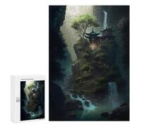 Rompecabezas para Adolescentes 300 PCS Colossal Magic House Rompecabezas para Adultos Juegos Relajantes Decoración Perfecta Regalos De Cumpleaños Y Únicos 300 PCS