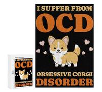 Rompecabezas para Adolescentes 300 PCS Corgi Dog Lover Rompecabezas para Adultos Juegos Relajantes Pero Divertidos Y Humorísticos 300 PCS