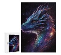 Rompecabezas para Adolescentes 300 PCS Cosmic Dragon Art Print-21 Rompecabezas para Adolescentes Juego Familiar Decoración De Pared Interacción Entre Padres E Hijos 300 PCS