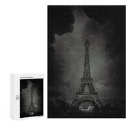 Rompecabezas para Adolescentes 300 PCS Eiffel Tower Rompecabezas para Adultos Juegos Relajantes Desafío Difícil Desafío Educativo 300 PCS