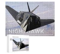Rompecabezas para Adolescentes 300 PCS F117 Nighthawk Rompecabezas para Adultos Juegos Relajantes para La Diversión Familiar Cumpleaños 300 PCS