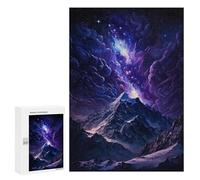 Rompecabezas para Adolescentes 300 PCS Galactic Mountain Majesty -2 Juego De Rompecabezas Familiar Decoración Perfecta Cumpleaños Y Navidad 300 PCS