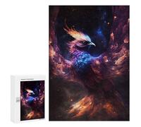 Rompecabezas para Adolescentes 300 PCS Galactic Phoenix Rise Rompecabezas para Adultos Juguetes Antiestrés para La Diversión Familiar Interacción Entre Padres E Hijos 300 PCS