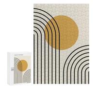 Rompecabezas para Adolescentes 300 PCS Geometric Lines I Rompecabezas para Adolescentes Juegos Relajantes Regalos para Mujeres Actividades Divertidas En Casa 300 PCS