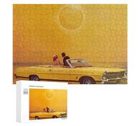 Rompecabezas para Adolescentes 300 PCS Golden Journey Under The Sun Rompecabezas para Adultos Juegos Relajantes Corte De Precisión Juego Desafiante Regalos 300 PCS