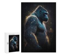 Rompecabezas para Adolescentes 300 PCS Gorilla Art Style 8 Rompecabezas para Adultos Juego Práctico Carrera De Velocidad Manual Desafío Educativo 300 PCS
