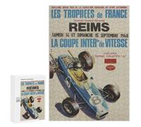 Rompecabezas Para Adolescentes 300 PCS Grand Prix Reims 1968 Coupe Inter Trophee Craven A Rompecabezas Para Adultos Juegos De Relajación Ensamblaje De Patrones Interacción Entre Padres E Hijos 300 PCS