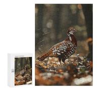 Rompecabezas para Adolescentes 300 PCS Grouse Bird in The Forest Rompecabezas Juegos Relajantes Decoración del Hogar Regalos Y Cumpleaños Únicos 300 PCS