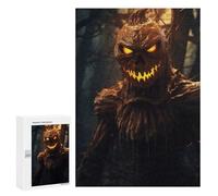 Rompecabezas para Adolescentes 300 PCS Halloween Horror Rompecabezas para Adultos Juego Familiar Decoración Desafiante De Completar 300 PCS