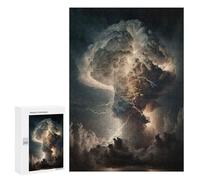 Rompecabezas para Adolescentes 300 PCS Have You Seen This Storm Rompecabezas para Adultos Juguetes Antiestrés Arte De Pared Interacción Entre Padres E Hijos 300 PCS