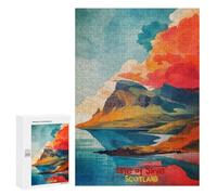 Rompecabezas para Adolescentes 300 PCS Isle of Skye Art Rompecabezas para Adultos Juegos Relajantes Decoración Perfecta Regalos De Cumpleaños Y Únicos 300 PCS