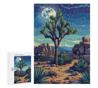 Rompecabezas para Adolescentes 300 PCS Joshua Tree Park Rompecabezas para Adultos Juego Familiar Decoración Desafiante De Completar 300 PCS