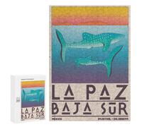 Rompecabezas para Adolescentes 300 PCS La Paz Baja Sur Rompecabezas para Adultos Juguetes Antiestrés Arte De Pared Interacción Entre Padres E Hijos 300 PCS