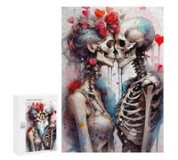 Rompecabezas para Adolescentes 300 PCS Love Beyond The Grave Rompecabezas Juguetes Antiestrés Decoración Diversión En Casa Actividades, 300 PCS