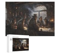 Rompecabezas para Adolescentes 300 PCS Magical Gathering in Ancient Workshop Rompecabezas para Adultos Juegos Familiares Análisis Y Lógica Actividades Divertidas En Casa 300 PCS