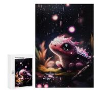 Rompecabezas para Adolescentes 300 PCS Magical Night Dragon Rompecabezas para Adultos Juegos Relajantes Desafío Difícil Desafío Educativo 300 PCS