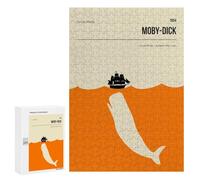 Rompecabezas para Adolescentes 300 PCS MobyDick Herman Melville Rompecabezas para Adolescentes Juegos Relajantes Regalos para Mujeres Actividades Divertidas En Casa 300 PCS