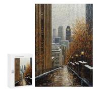 Rompecabezas para Adolescentes 300 PCS Montreal Charm Canada Rompecabezas para Adultos Juegos Relajantes Desafío Difícil Desafío Educativo 300 PCS