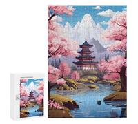 Rompecabezas para Adolescentes 300 PCS Morning in Land of Chinese Rompecabezas para Adultos Juegos Relajantes Decoración Perfecta Regalos De Cumpleaños Y Únicos 300 PCS