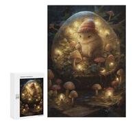 Rompecabezas para Adolescentes 300 PCS Mouse and Mushroom Rompecabezas para Adultos Juguetes Antiestrés para La Diversión Familiar Interacción Entre Padres E Hijos 300 PCS