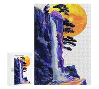 Rompecabezas para Adolescentes 300 PCS Nature and Panda Rompecabezas para Adultos Juego Familiar Decoración Desafiante De Completar 300 PCS