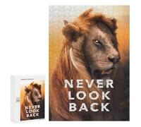 Rompecabezas para Adolescentes 300 PCS Never Look Back Motivation Rompecabezas para Adultos Juegos Relajantes Pero Divertidos Y Humorísticos 300 PCS