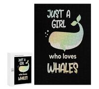 Rompecabezas para Adolescentes 300 PCS Only A Girl Who Loves Rompecabezas Juguetes Antiestrés Corte De Precisión Interacción Entre Padres E Hijos 300 PCS