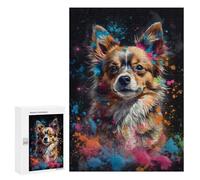 Rompecabezas para Adolescentes 300 PCS Pomchi Painting Rompecabezas para Adultos Juegos Relajantes Carrera De Velocidad Manual Desafiante De Completar 300 PCS