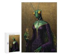 Rompecabezas para Adolescentes 300 PCS Praying Mantis Lady Rompecabezas para Adultos Juego Familiar Decoración Desafiante De Completar 300 PCS