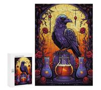 Rompecabezas para Adolescentes 300 PCS Raven Love Potion Rompecabezas para Adolescentes Juegos Relajantes Regalos para Mujeres Actividades Divertidas En Casa 300 PCS