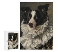 Rompecabezas para Adolescentes 300 PCS Regal Dog Portrait Rompecabezas Juegos Relajantes Decoración Perfecta Cumpleaños Y Navidad 300 PCS