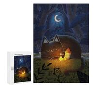 Rompecabezas para Adolescentes 300 PCS Rompecabezas Marshmallow at The Fire Rompecabezas para Adultos Juguetes Antiestrés Análisis Y Lógica para Cumpleaños, Navidad 300 PCS