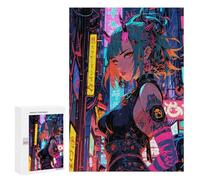 Rompecabezas para Adolescentes 300 PCS Rompecabezas The Rise of The Neon Demon Rompecabezas Juego Práctico Arte De Pared Oferta como Regalos para Toda La Familia 300 PCS