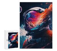 Rompecabezas para Adolescentes 300 PCS Space Is Wild Rompecabezas para Adultos Juego De Ingenio Decoración del Hogar Regalos para Reducir El Estrés 300 PCS