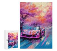 Rompecabezas para Adolescentes 300 PCS Street Racing Cars Rompecabezas para Adultos Juegos Relajantes Decoración Perfecta Regalos De Cumpleaños Y Únicos 300 PCS
