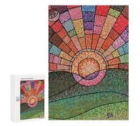 Rompecabezas para Adolescentes 300 PCS The Sun Will Rise Rompecabezas para Adultos Juguetes Antiestrés Arte De Pared Interacción Entre Padres E Hijos 300 PCS