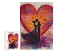 Rompecabezas para Adolescentes 300 PCS Valentines Day Love Rompecabezas para Adultos Juegos Relajantes Pero Divertidos Y Humorísticos 300 PCS