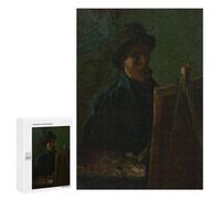 Rompecabezas para Adolescentes 300 PCS Van Gogh Dark Rompecabezas para Adultos Juguetes Antiestrés para La Diversión Familiar Interacción Entre Padres E Hijos 300 PCS